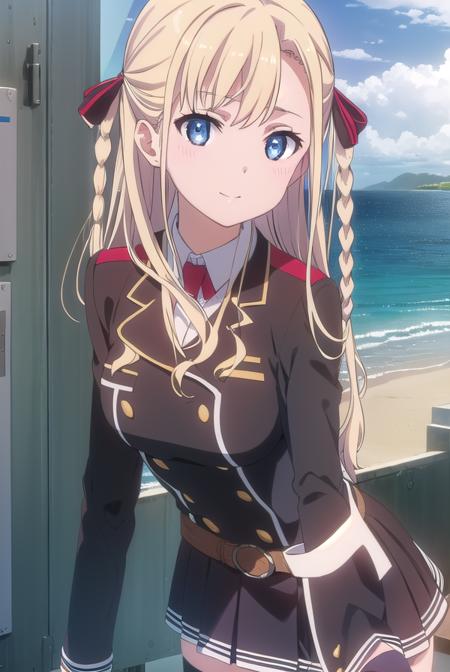 Wilhelmina Braunschweig Ingenohl Friedeburg (ヴィルヘルミーナ・ブラウンシュヴァイク・インゲノール・フリーデブルク) - High School Fleet (ハイスクール・フリート)