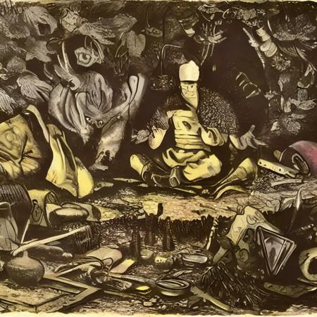 Illustrations for fairy tales, Nikolai Kochergin style版本1.0 (ID: 24688)