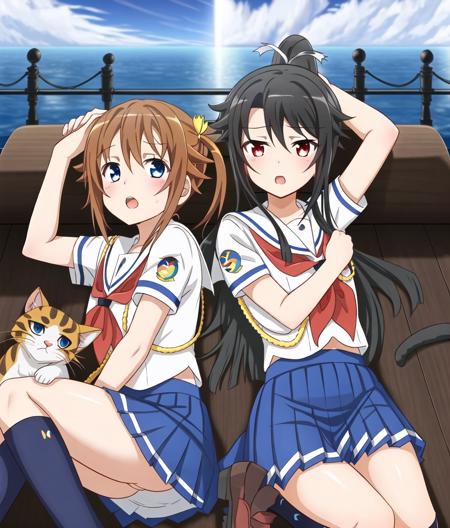 High School Fleet ハイスクール・フリート [Haifuri はいふり] || 58 characters