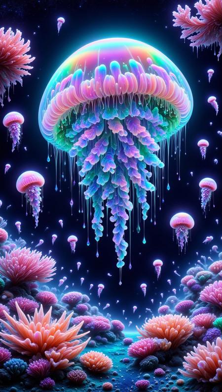 [Pinkie] ? Iridescent Jelly ?- [Flux/SDXL]