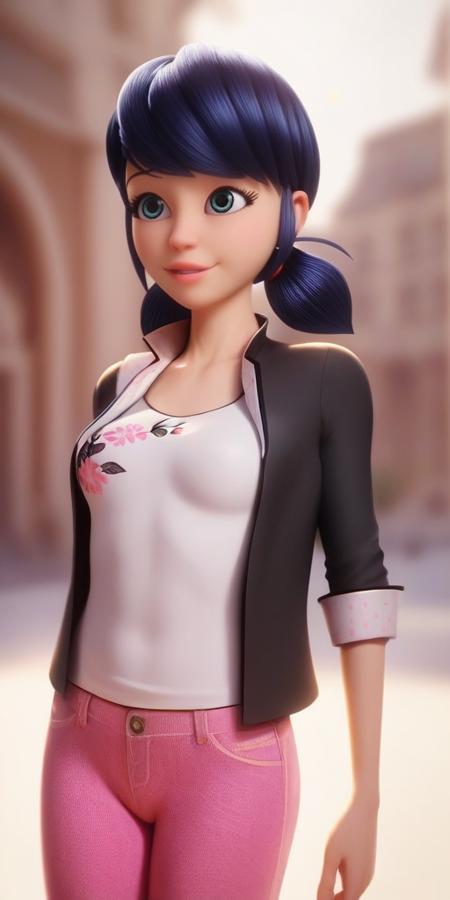 Marinette Dupain-Cheng, Ladybug, Miraculous. Different models and attires.