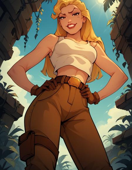 Helga Sinclair: Atlantis The Lost Empire (PonyXL)版本Helga DG PXL v1.0 (ID: 978703)