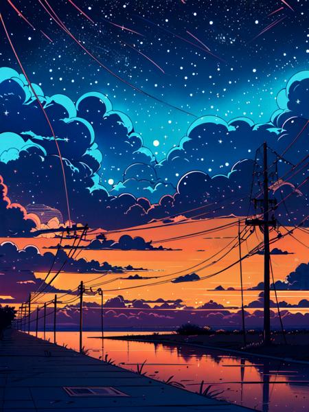 Retro neon style [FLUX+SD+XL+Illustrious-XL+Pony]