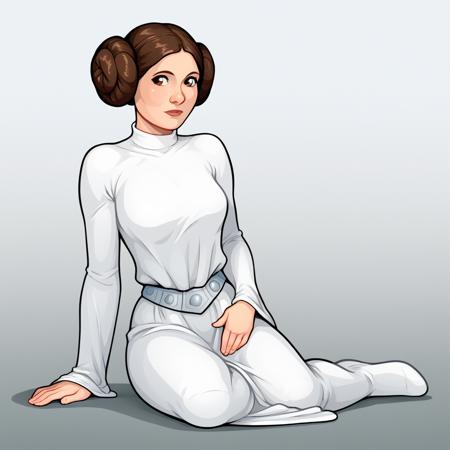 Princess Leia [ Star Wars ] by Leaf