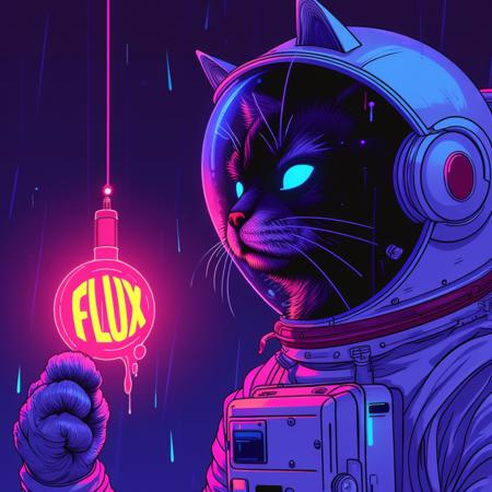 Retro neon style [FLUX+SD+XL+Illustrious-XL+Pony]版本FLUX (ID: 747123)