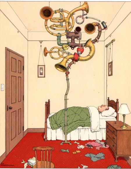 Retro-futurist contraptions - William Heath Robinson Style