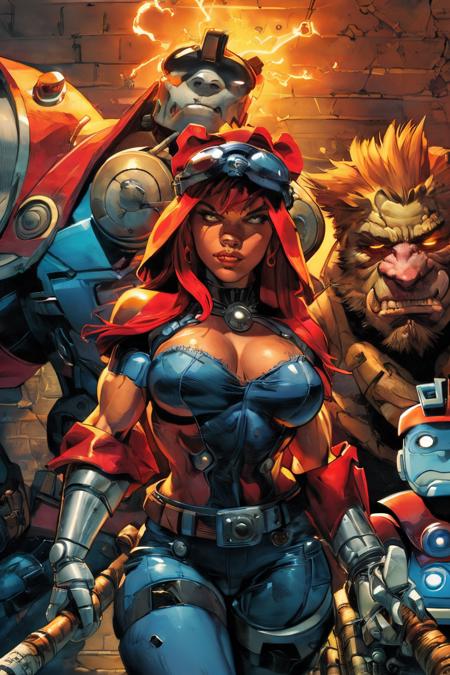 style of Joe Madureira 297
