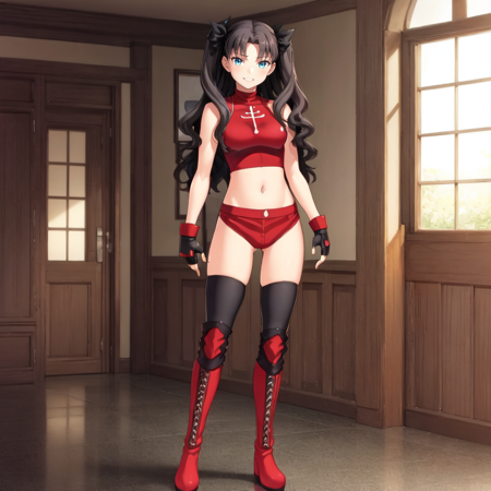 Rin tohsaka  LORA and(Pony)  from fate stay night visual novel