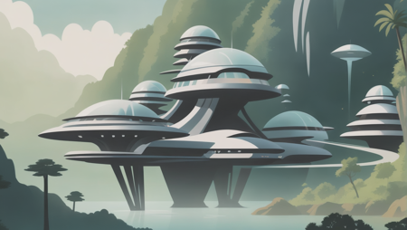 Envy Starlight Mid Century Scifi 02 - Minimalist edition
