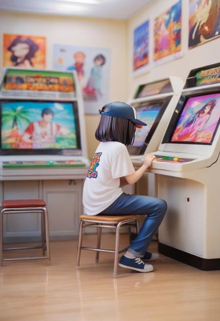 日本のゲームセンター Japanese arcade PONY