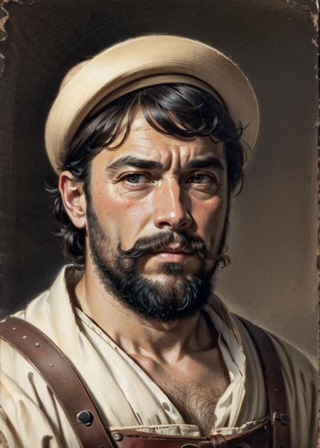 oil painting portrait
