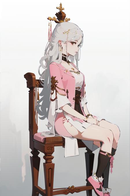 【Anime & 3D】yinziping-pink-Naraka_game_character 永劫无间-殷紫萍(粉)