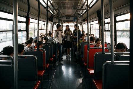 bus interior