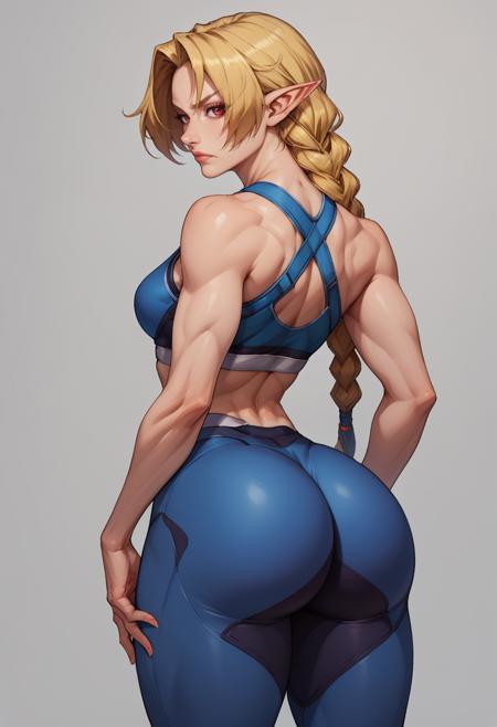 Sheik (Super Smash Bros./Legend of Zelda) 4 Outfits