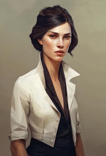 DISHONORED Digital painting style Lora