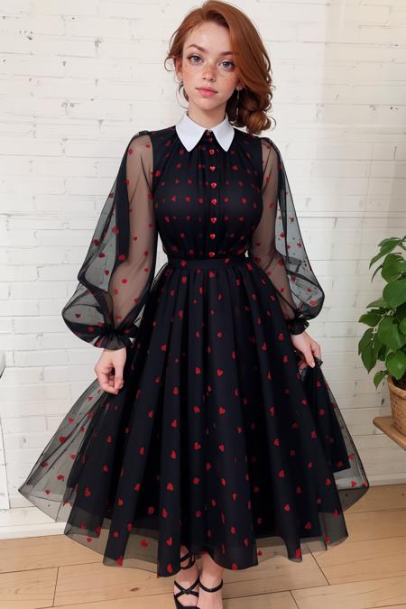 Fluttering Hearts Dress
