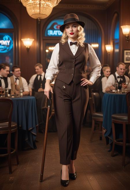 Dynamic Wildcard - gangster from 1920s unleashed