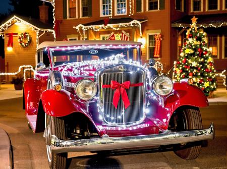 Christmas lights for cars (Flux)