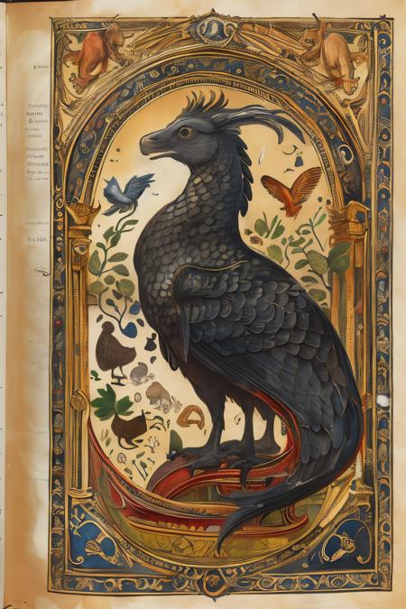 style of Aberdeen Bestiary 207