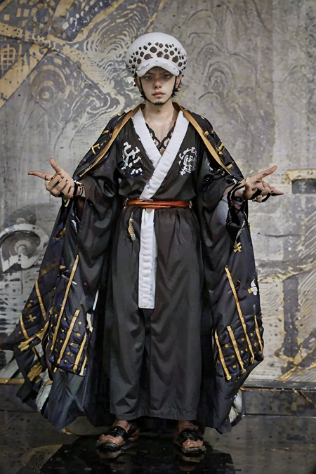 (female+male) Trafalgar law+chibi + 3suits +tattoo+sword DLC | one piece | 特拉法尔加 罗+Q版+三套衣服+文身+鬼泣剑 （海贼王）