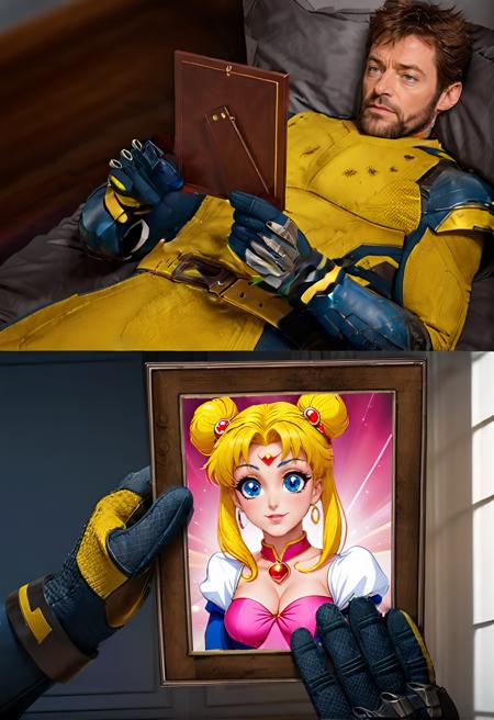 Wolverine Remembers Meme SDXL( Hugh Jackman Edition)