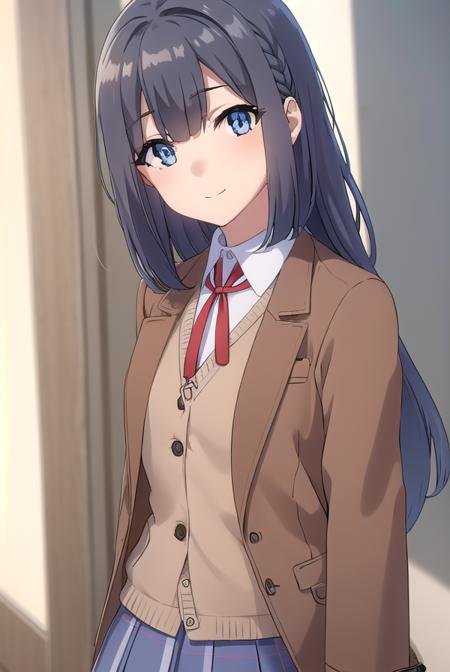 Shouko Makinohara (牧之原 翔子) - Aobuta: Rascal Does Not Dream of Bunny Girl Senpai (青春ブタ野郎はバニーガール先輩の夢を見ない)版本anime s1movie (ID: 305692)