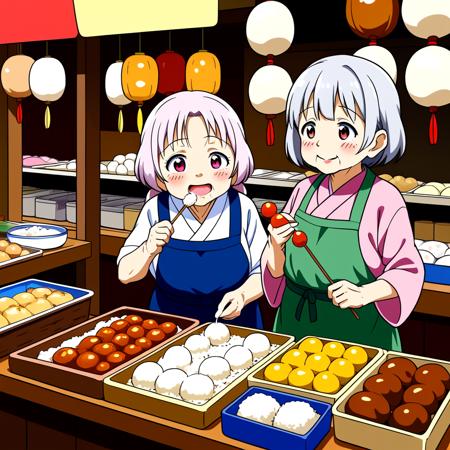 skewered rice dumpling shop