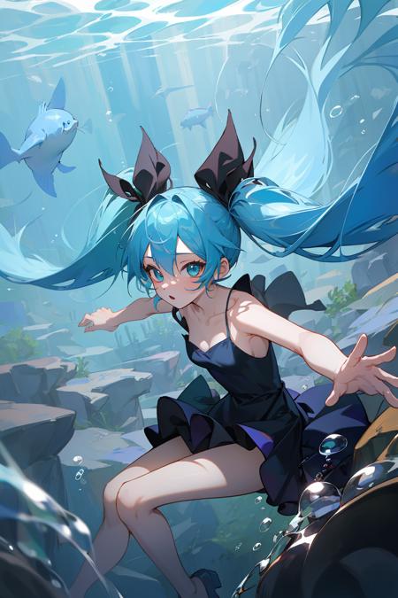 初音未来(深海少女)_ Hatsune Miku(Deep Sea Girl)_初音ミク(深海少女)
