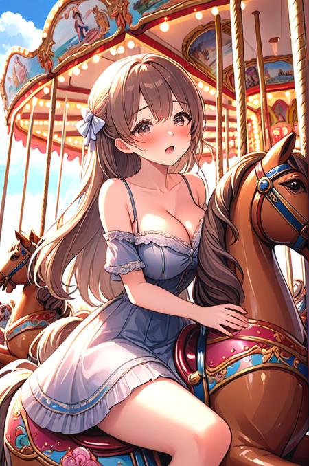girl like riding carousel版本SDXL (ID: 498275)
