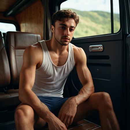 Jules Bouyer Paris Olympics French Swimmer SDXL