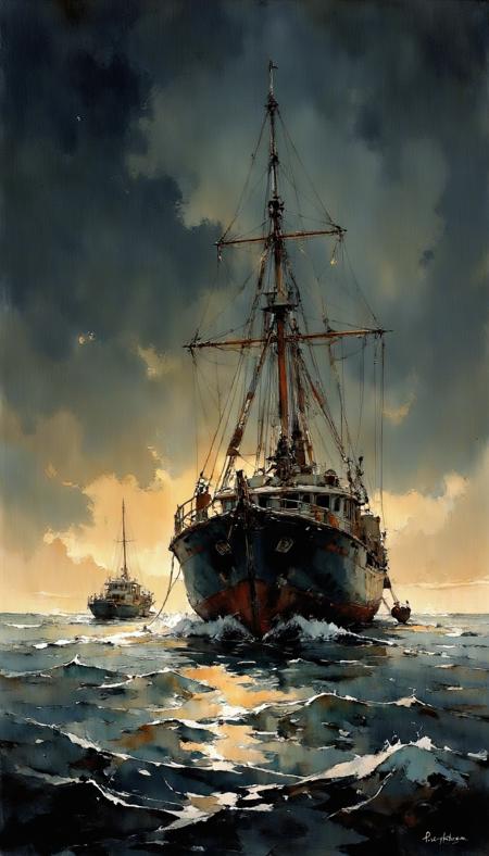 Watercolor painting