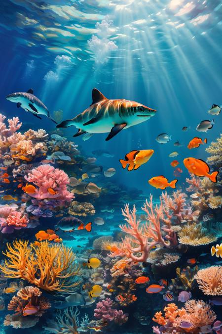 style of underwater sea life 341