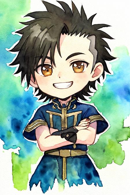 Better Watercolor painting - In the style of Iris Compiet