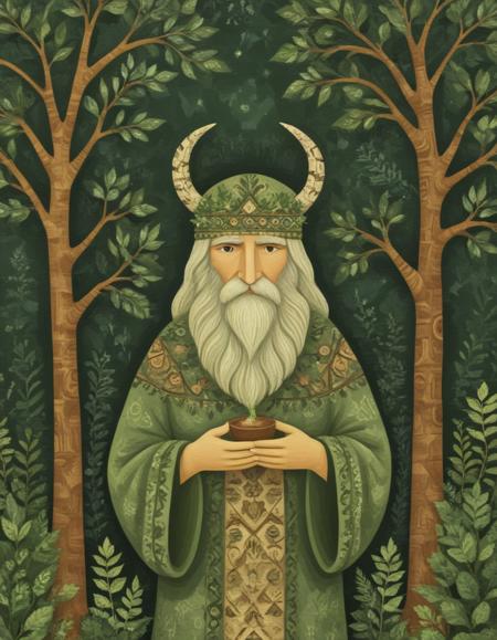Green Textured Style