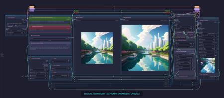 Simplified ComfyUI Workflow Pack: Beginner-Friendly AI Prompt Generation, LoRA, Negative Prompts, & Upscaling (Flux/SD1.5/SDXL)