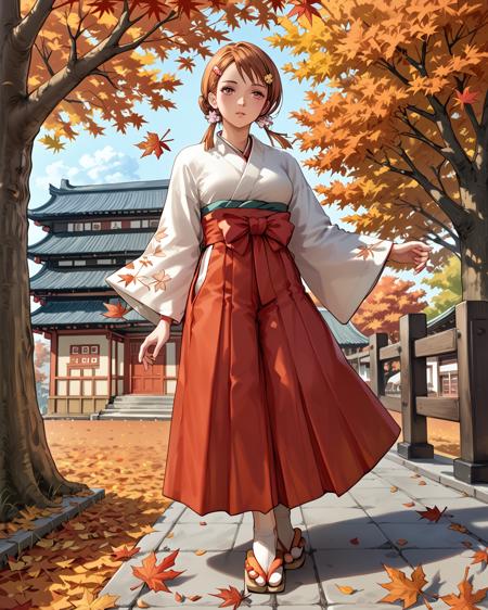 Miko Shrine Maiden Clothes