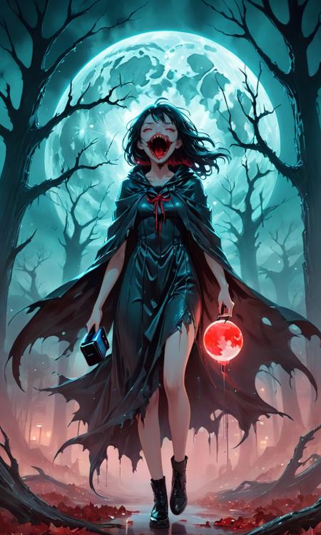 Monster Codex-Abyss girl | 怪物志-裂嘴女 | 深渊巨口