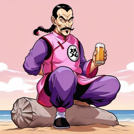 Tao Pai Pai - Dragon Ball - SDXL Realistic, Anime & 3D