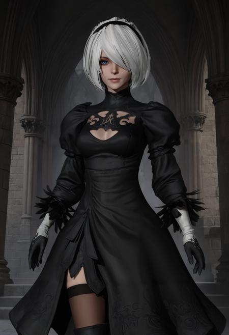[FLUX.1 D&XL&1.5] 2B (‎YoRHa No.2 Type B) Nier:Automata