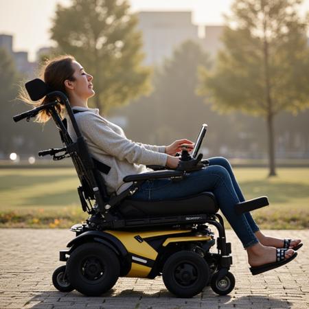 Powered Wheelchairs (Mostly Permobil M3/F5 Based) v0.1a (FLUX+SDXL+PONY)