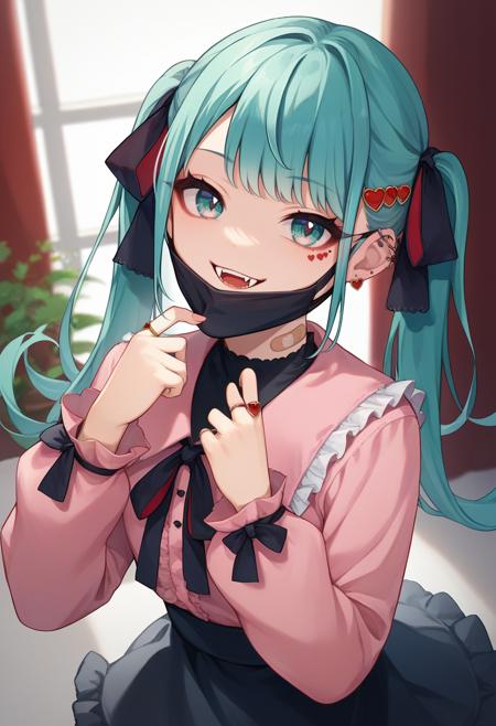 [PonyV6 XL] Vampire Miku | Vocaloid版本v1.0 (ID: 542324)