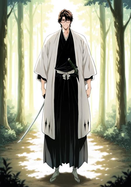 Aizen Sosuke(Bleach) (3 Outfits) | 1.5 SD/PONY/Illustrious