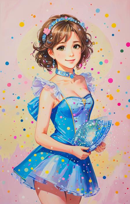 A painting style with colored dots - tangbohu [SDXL] 22