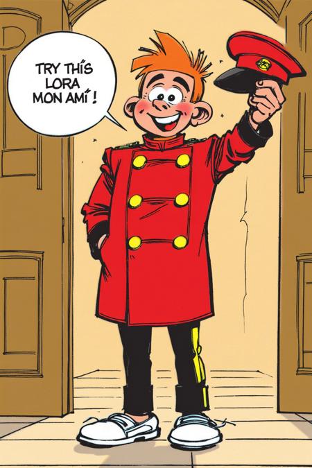 Spirou & Fantasio - Bande dessinée style (franco-belgian comic)版本v1.0 (ID: 839041)