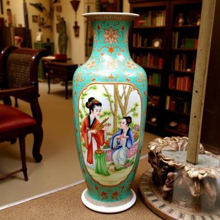 Chinese Porcelain Vases - Flux & SDXL1.0