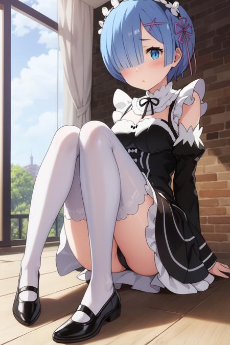 Re:Zero - (characters pack) | SD 1.5 (PDXL)版本Rem (ID: 86365)