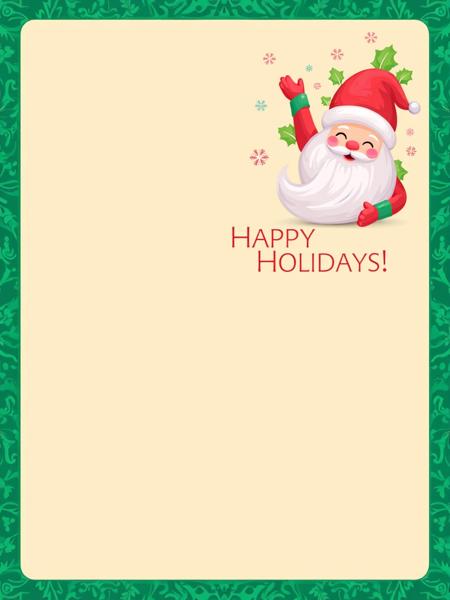 ? Christmas Postcard Template - Print your own generated X-mas card! ? [Flux]