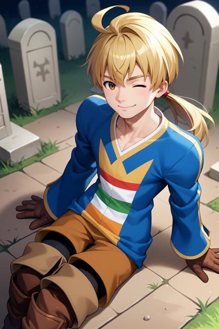 Ramza Beoulve/ラムザ・ベオルブ (Final Fantasy Tactics) SDXL LoRA [Pony Diffusion]
