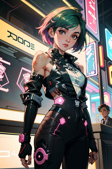 Judy Alvarez from Cyberpunk 2077