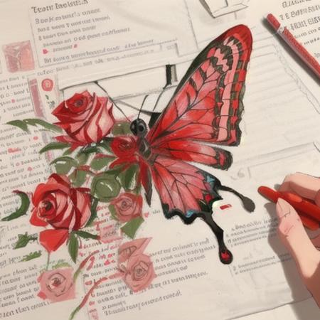 butterflyRoseC